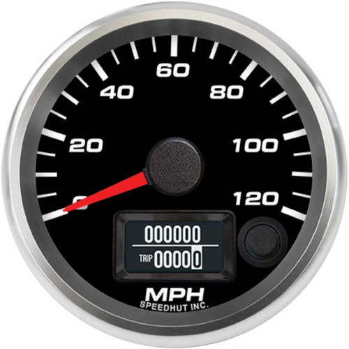 Speedhut 2-5/8" 120 mph GPS Speedometer (R25-S1-REV) by JB Tools