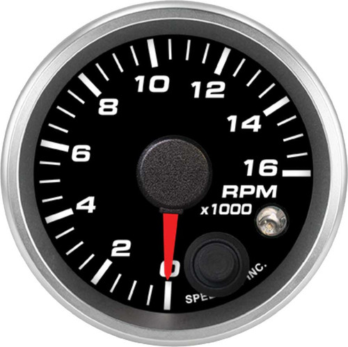 Speedhut 2-1/16" 16K RPM Shift-light Tachometer (R2-TC8-REV) by JB Tools