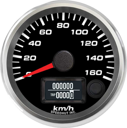 Speedhut 2-5/8" 160 km/h GPS Speedometer (R25-S20-REV) by JB Tools