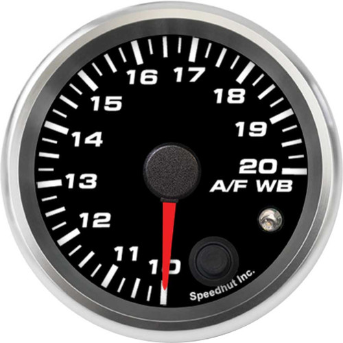 Speedhut 2-5/8" Spartan 10-20 Air/Fuel Gauge w/ Warning (R25-WB4-REV) by JB Tools