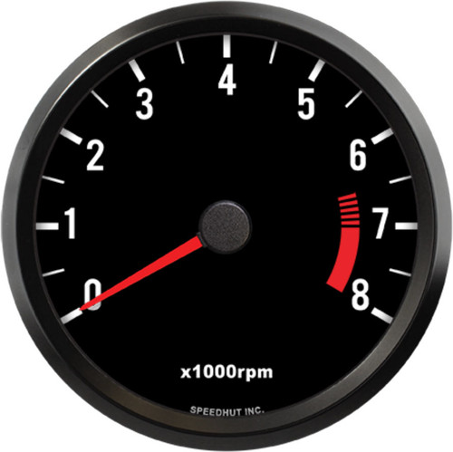 Speedhut 4" JDM Datsun 510 8K RPM Tachometer (L4-TC3-510) by JB Tools