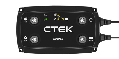 CTEK D250SE 20A Onboard Dual Input Charger 40-315 for dual-input onboard charging system