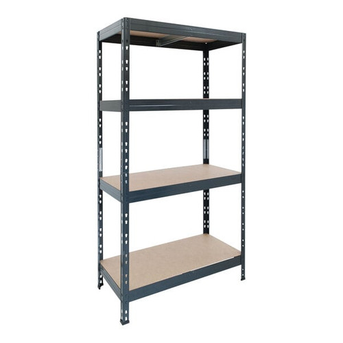 AR Shelving 35.4x18x71 Garage Matte Gray 4-Shelf (TR18S402KHEDD8US0) by JB Tools