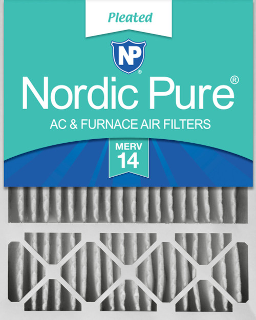 One Pack Nordic Pure 20x25x5 Honeywell/Lennox Replacement MERV 14 Air Filter single box 20x25x5HM14-1