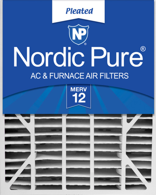 One Pack Nordic Pure 20x25x6 Aprilaire Space-Gard 2200 Replacement Part 201 MERV 12 Air Filter single filter 20x25x6ASGM12-1