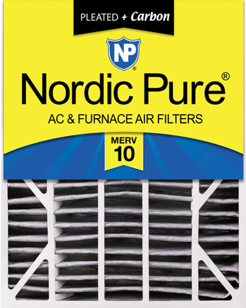 One Pack Nordic Pure 20x25x6 Aprilaire Space-Gard 2200 Replacement Air Filter MERV 10 Carbon single filter 20x25x6ASGPM10C-1