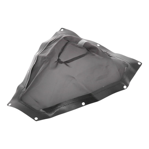 K&N Filters Drycharger Wrap is a black plastic cover that protects your air filter from water and dirt.