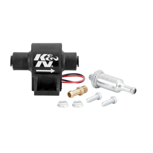 K&N Filters Performance Electric Fuel Pump delivers reliable fuel at a pressure of 1.54 PSI.