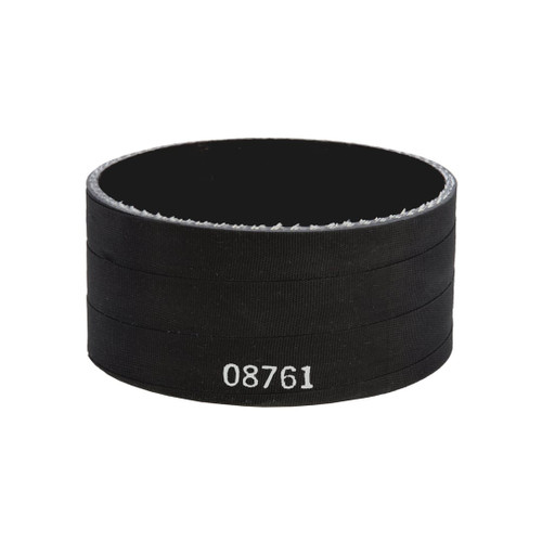 Black K&N Filters' silicone hose is 4" in diameter and 2" long, designed specifically for automotive air intake systems.