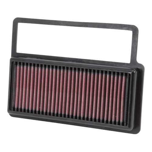K&N Filters Air Filter for 2008-2015 Abarth 1.4L Turbo, designed for optimal performance and enhanced engine efficiency.