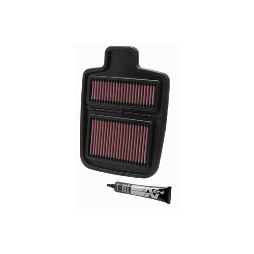 Replacement K&N air filter for Arctic Cat Prowler 700, highlighting its design for improved airflow and engine protection.