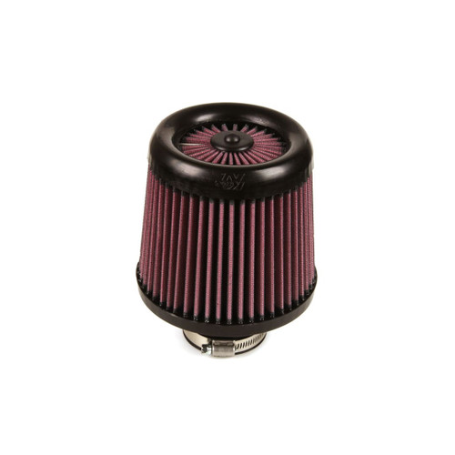 K&N Filters clamp-on air filter, X-stream top, dimensions 2.5" FLG x 6" B x 5" T x 5.5" H for enhanced performance.