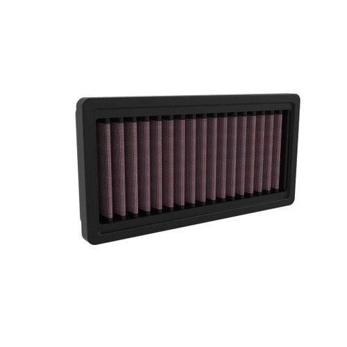 K&N replacement air filter for Ducati Monster/DesertX, promoting better air intake and vehicle performance.