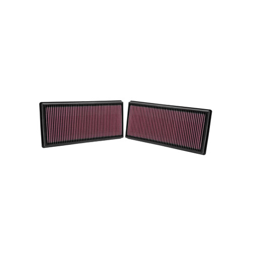 K&N air filters for Range Rover/Sport 5.0L V8, emphasizing high-quality filtration for improved engine performance and longevity.