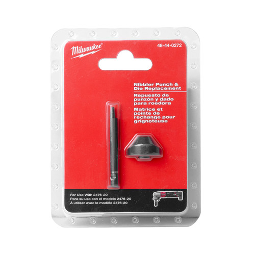 Milwaukee M12 FUEL 16 Ga Nibbler Punch & Die Set (48-44-0272)