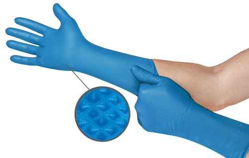 MICROFLEX Mega Texture Nitrile Disposable Gloves (93-283)