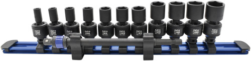 ASTRO 12-Piece 1/4" Square & Hex Drive Magnetic Universal 6pt Impact Socket Set!