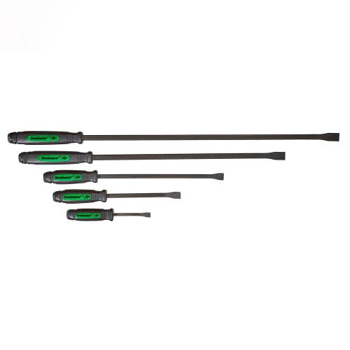MAYHEW Tools Dominator® 5 PC. Curved Pry Bar Set - Green (61366GN)