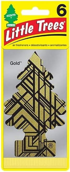 Car Freshner Car Air Fresheners - Gold Scented, 96 Pack (U6P-60210)