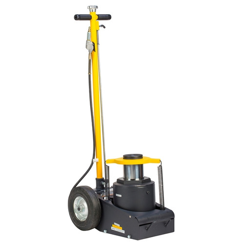 Omega Air/Hydraulic Axle Jack - Black, 100 Ton Capacity (23991)