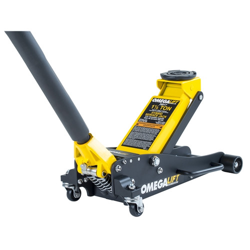 Omega Aluminum/Steel Hybrid Service Jack - 1.5 Ton Capacity (26017)