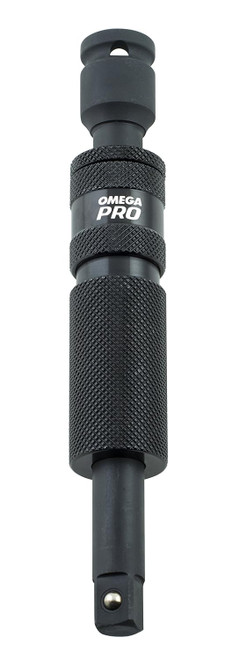 Omega Spinning Impact Extension Bar - 1/2" Drive, 6.3" Height, 5.1" Width, 17.1" Length (83006)
