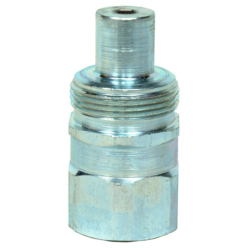 Porto-Power Half Coupler - Silver, 3/8" Hose (B65581)