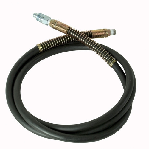 Porto-Power Hose With Male Coupler - 3/8 " Id, 3/8" Nptf Connection, 6 Foot (B65590)