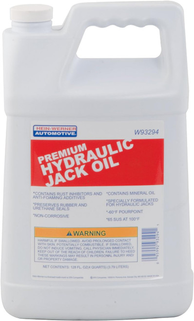 Hein-Werner Premium Hydraulic Jack Oil - 1 Gallon (HW93294)