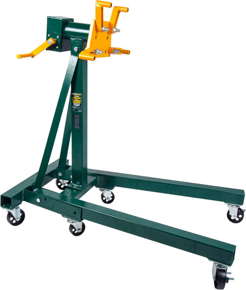 Omega Rotating Engine Stand - 360 Degree Adjustable Mounting Head And Folding Frame, 1250 Lbs Capacity (OP0960S)