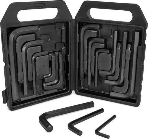 Titan Tools Jumbo Hex Key Set - SAE And Metric, 12-Piece (12775)