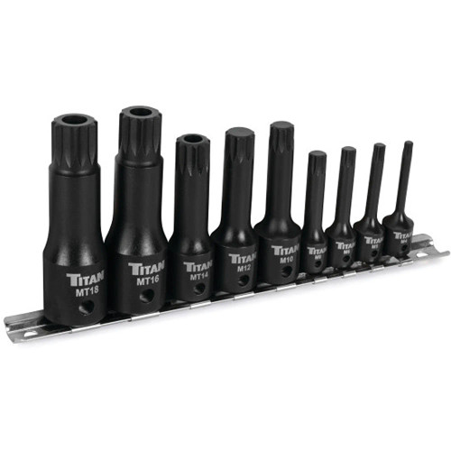 CTA Tools 3038 10 Piece 12 Point Triple Square XZN Socket Set | JB