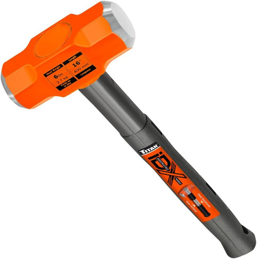 Titan Tools Indestructible Sledge Hammer - 6 Lb, 16" Handle (63616)