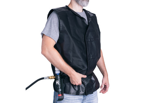 Allegro Vest Only X-Large 200 lbs+ 8300-01L for extra-large users needing cooling gear.