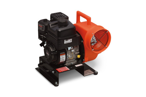 Allegro Centrifugal Gas Blower 9505 with Briggs & Stratton engine for powerful ventilation.