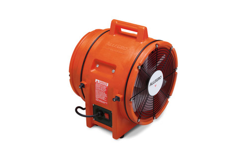 Allegro 12″ Axial AC Plastic Blower 9543 for effective air circulation in tight spaces.