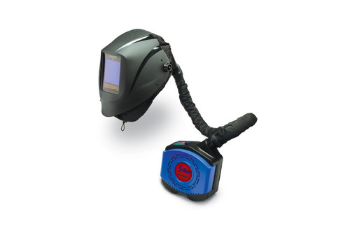 Allegro Deluxe EZ Air PAPR Welding Headtop X81V 9935-BHTX81V with enhanced ADF lens for precision.