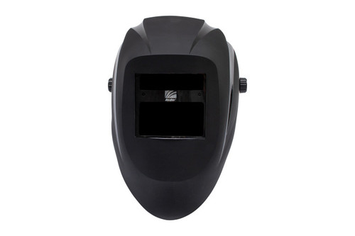 ArcOne 1000F-1500 Black Vision Helmet 110x90mm for wide welding visibility.