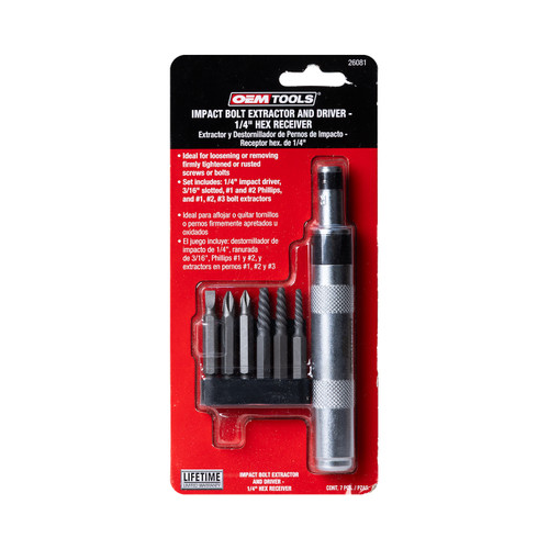 OEMTOOLS Mini Impact Driver Set (26081)