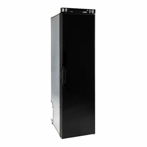 Norcold 5.3 Cu Ft DC Refrigerator Black Panel Left-Hand Hinge NRCN2152BPL