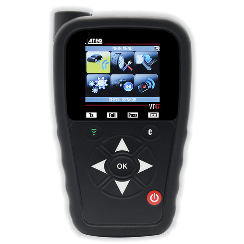ATEQ WIFI enabled TPMS tool to activate and read sensor with charger, charging cable & 2 years of software updates (VT47s-0000-BLE)