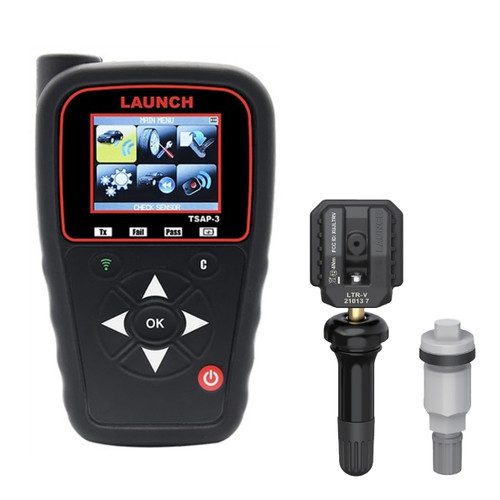 Launch TSAP-3 TPMS Tool with Advanced Diagnostic Capabilities (302020529) + 4 free LTR TPMS sensors (TSAP3-4KIT)