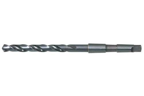 Drillco 1400A324 2-3/8" Taper Shank Drill #5 M.T. for large diameter, smooth bores