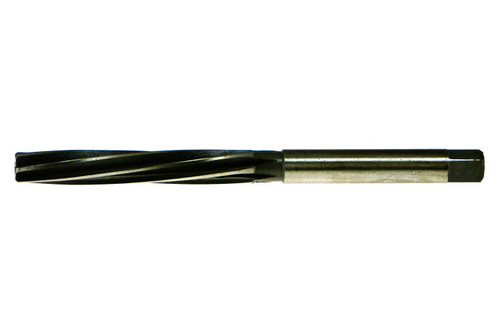 Drillco 445E224 1-3/8 Hand Reamer Spiral Flute for oversized hole finishing by hand