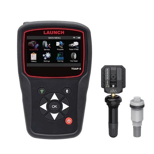 Launch TSAP-5 TPMS Tool with Advanced Diagnostic Capabilities (302020533) + Free 10 LTR TPMS Sensors (TSAP5-10KIT)
