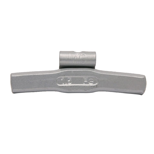 West Coast WCFEMC-075 0.75oz steel clip-on Weights uncoated MC clip 25/Box 500/case.