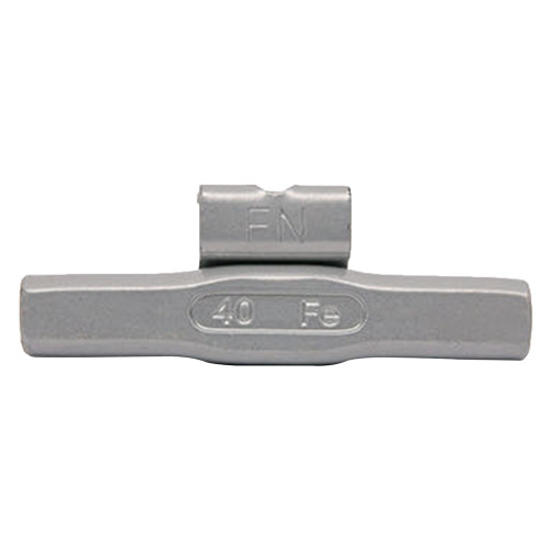 West Coast WCFEFN-20 20g steel clip-on Weights uncoated FN clip 25/Box 500/case.