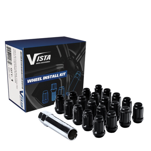 Metal Lugz 23 Lugs & 1 Key 1/2″ Spiked Lug Nut Kit | JB Tools