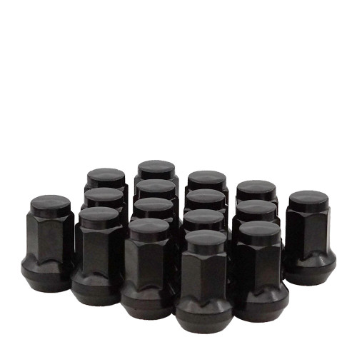 West Coast DFC-54038B 3/8" ATV lug nuts 14mm hex 1.38" 4-lug Wheel install kit Black