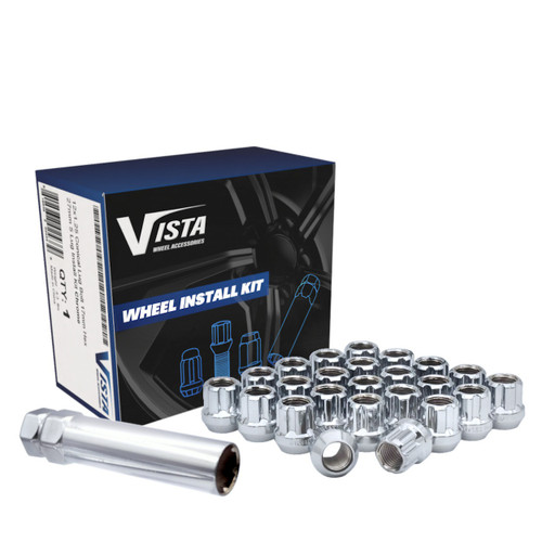 Metal Lugz 23 Lugs & 1 Key 1/2″ Spiked Lug Nut Kit | JB Tools